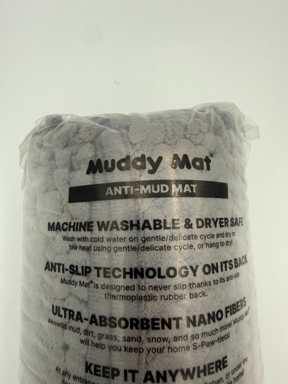 Muddy Mat Anti-Mud Mat Grey 18x28